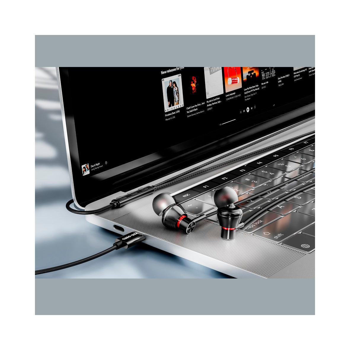 Ven-Dens - Wired Earphones USB-C (VD-EAR022)