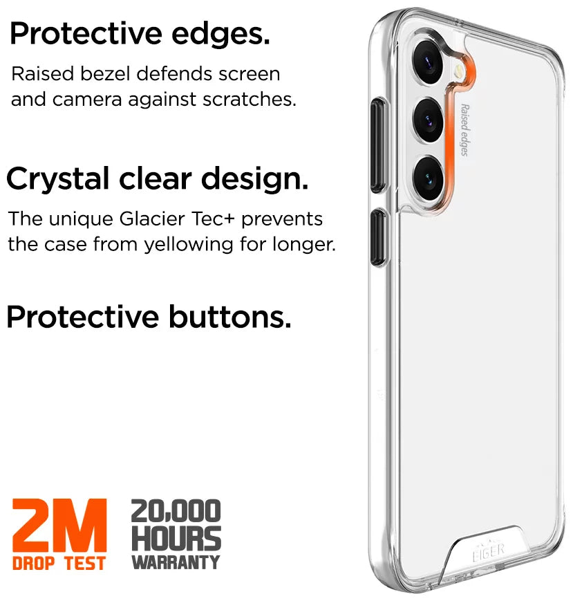 Eiger - Samsung Galaxy S24 Glacier Case - Clear