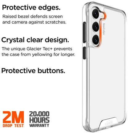 Eiger - Samsung Galaxy S24 Glacier Case - Clear