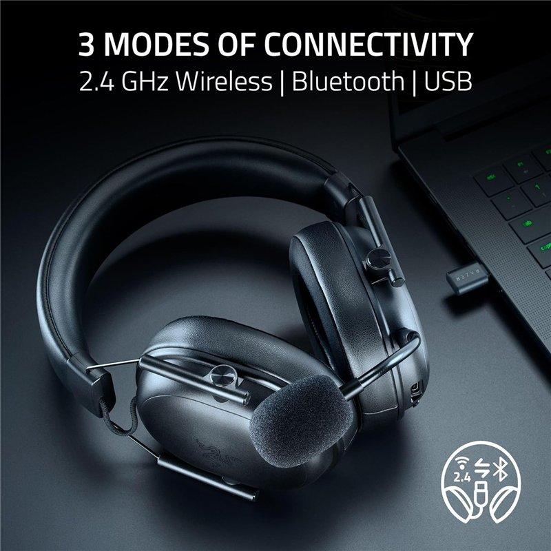 Razer - Blackshark V3 X Hyperspeed - Wireless Esports Headset - Black