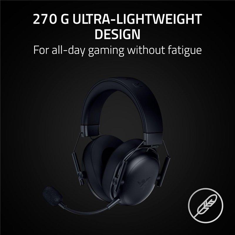 Razer - Blackshark V3 X Hyperspeed - Wireless Esports Headset - Black