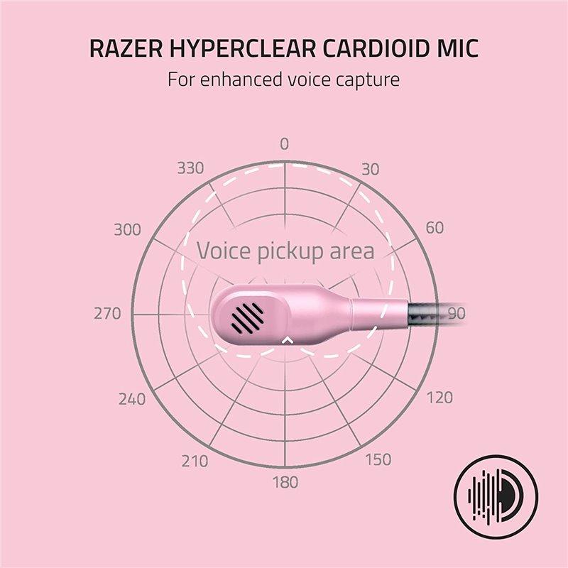 Razer - Blackshark V2 X - Multi-Platform Wired Esports Headset - Quartz Edition