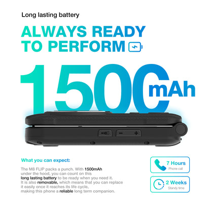 AGM M8 Flip