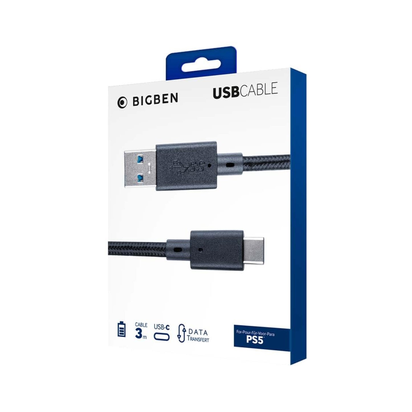 BigBen - USB to USB-C Cable - 3m
