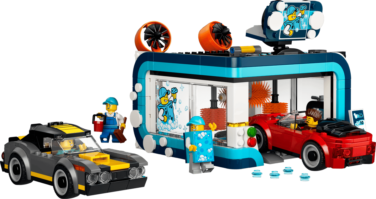 LEGO City - Drive-Though Car Wash (60497)