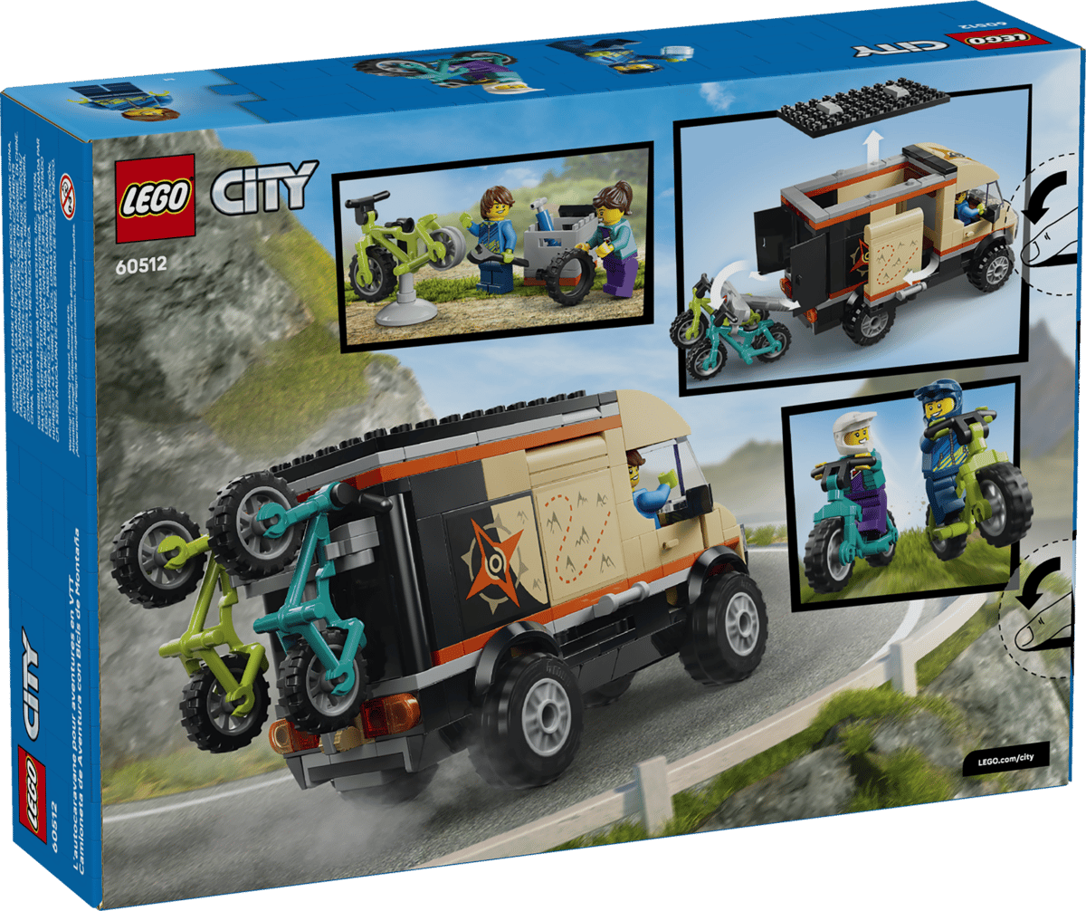 LEGO City - Mountain Bike Adventure Plan (60512)