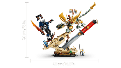Lego Ninjago - Battle At The Dragon´s Blade (71871)