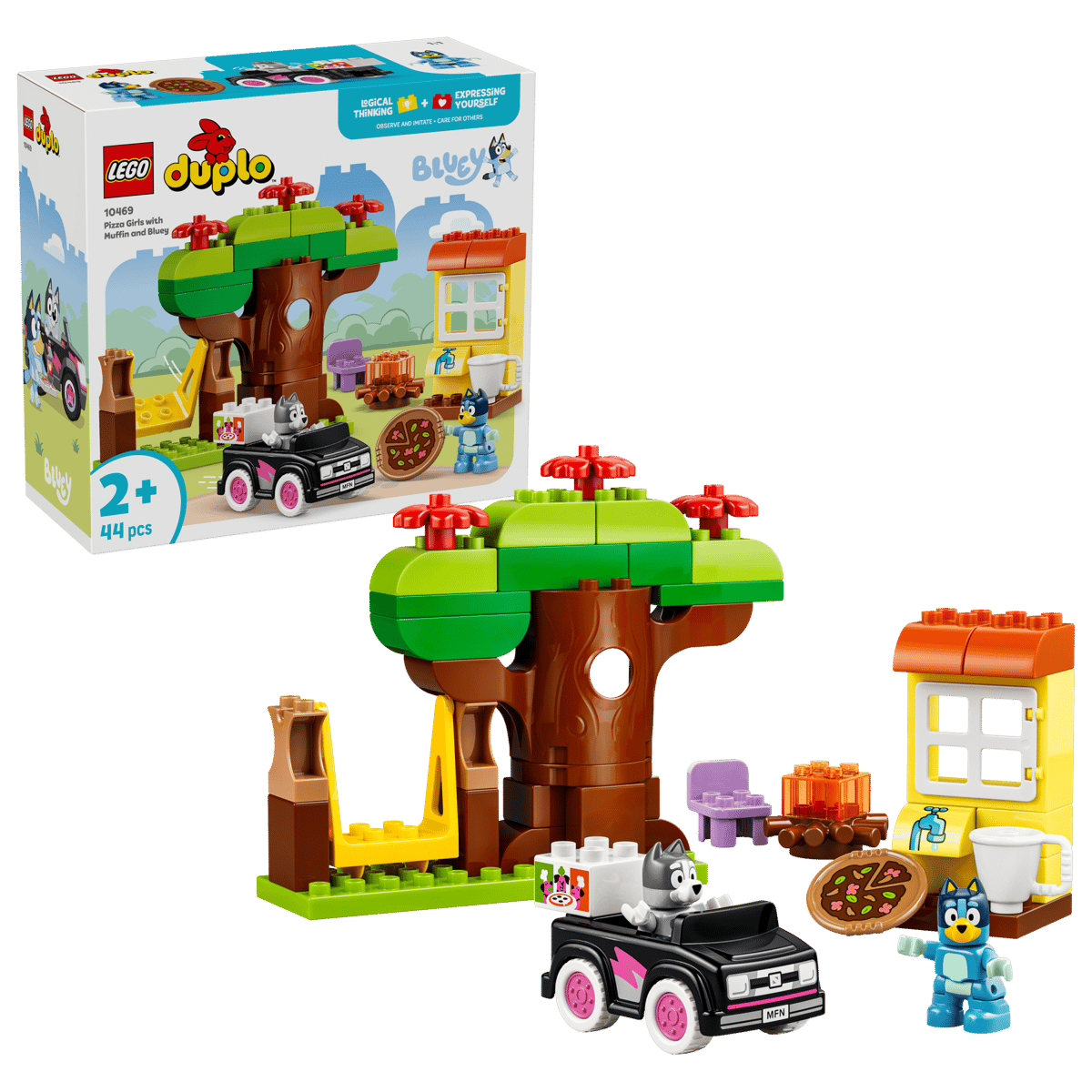 LEGO Duplo - Pizza Girls With Muffin And Bluey (10469)