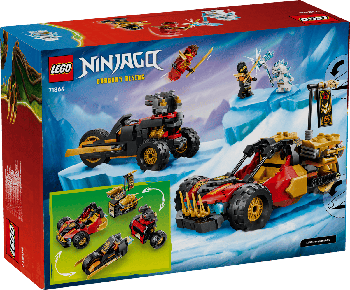 LEGO Ninjago - Kai And Cole Combines Vehicle (71864)
