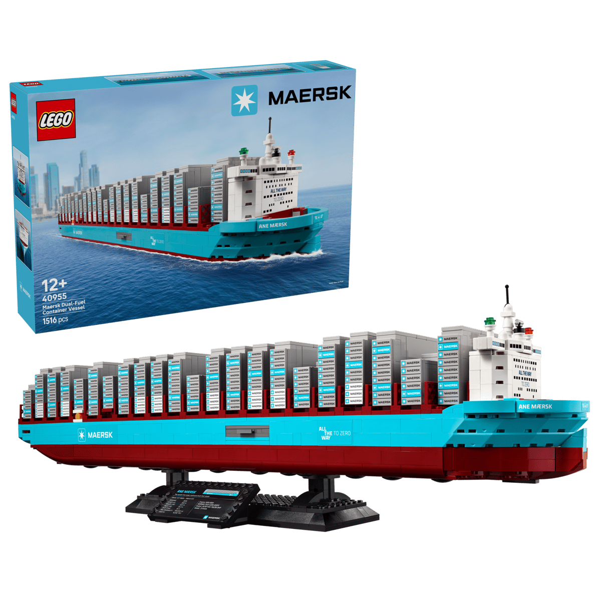 Lego - Maersk Dual-Fuel Container Vessel (40955)