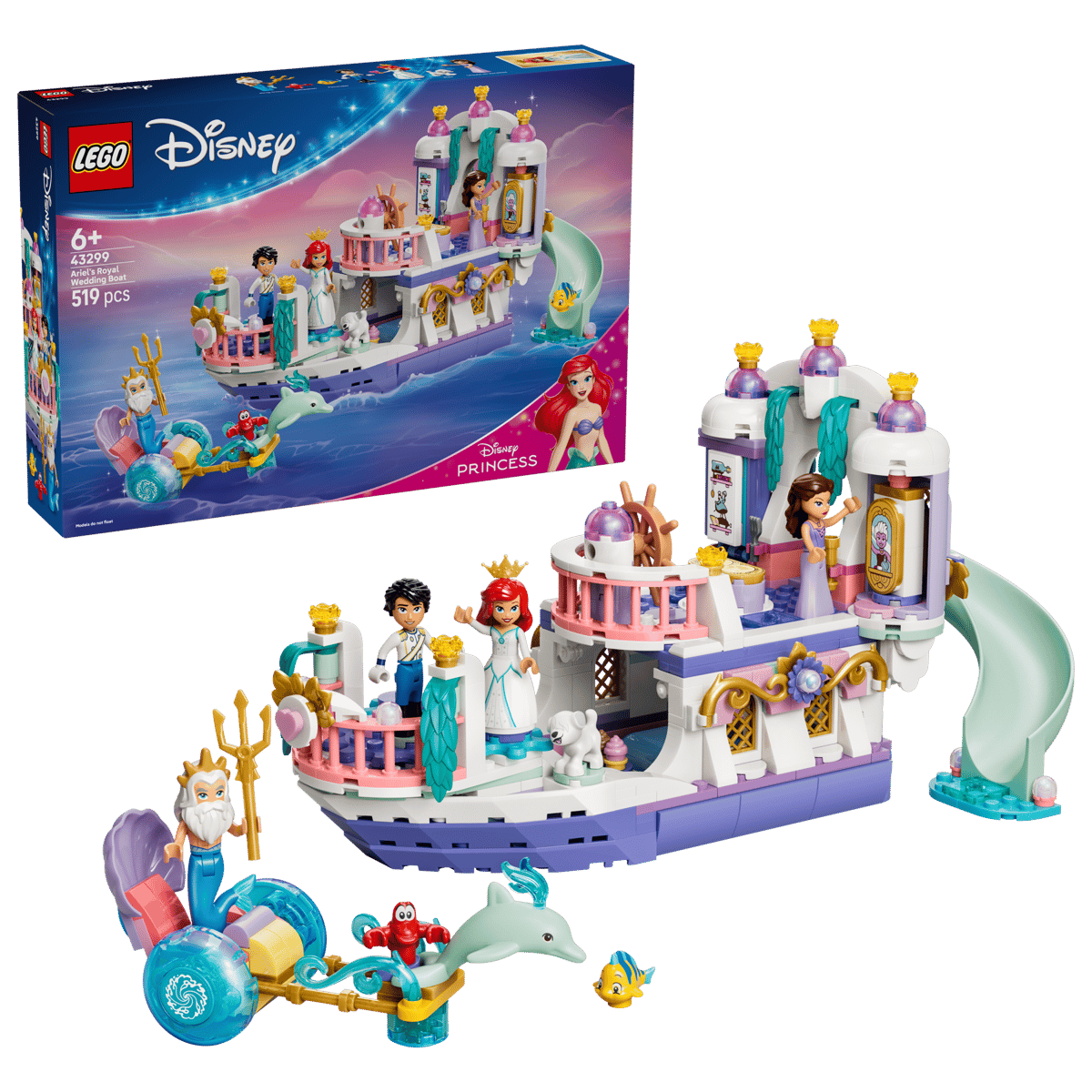 LEGO Disney - Ariel´s Royal Wedding Boat (43299)