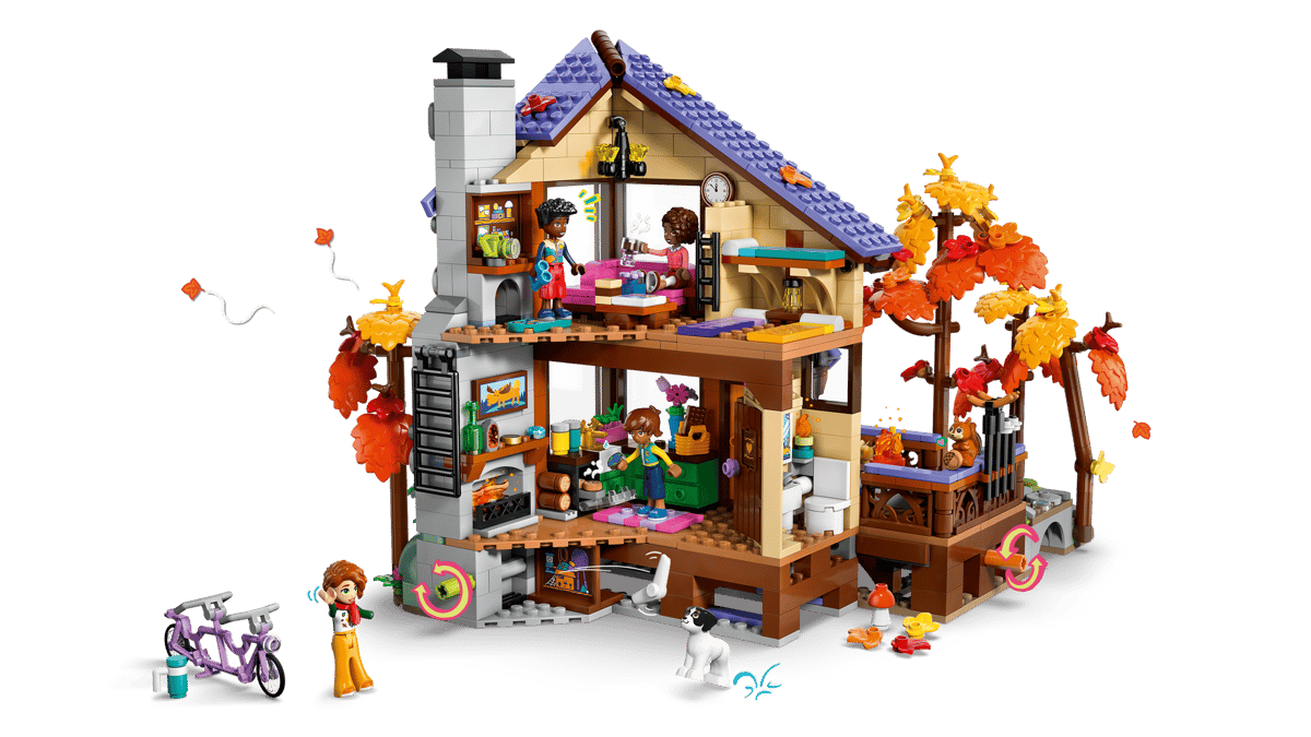 LEGO Friends - Cozy Fall Forest Cabin (42705)
