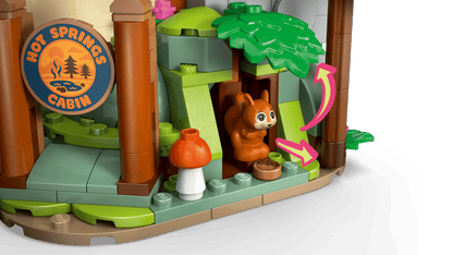 LEGO Friends - Cozy Fall Forest Cabin (42705)