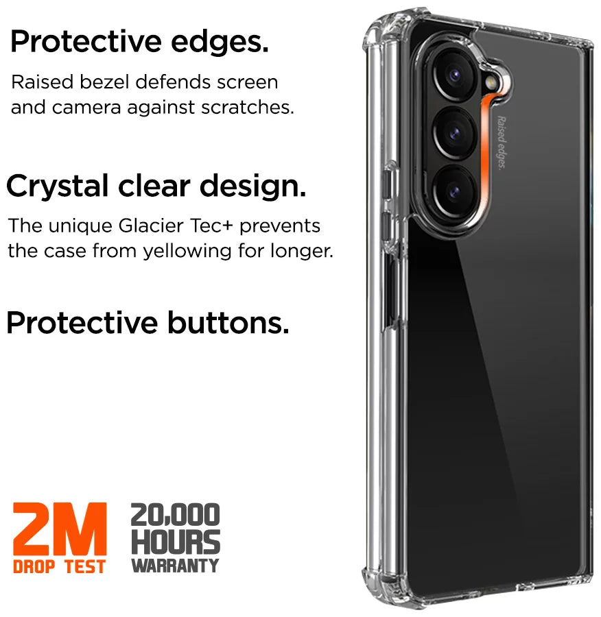 Eiger - Gakaxy Z Fold6 Fold Glacier Case - Clear