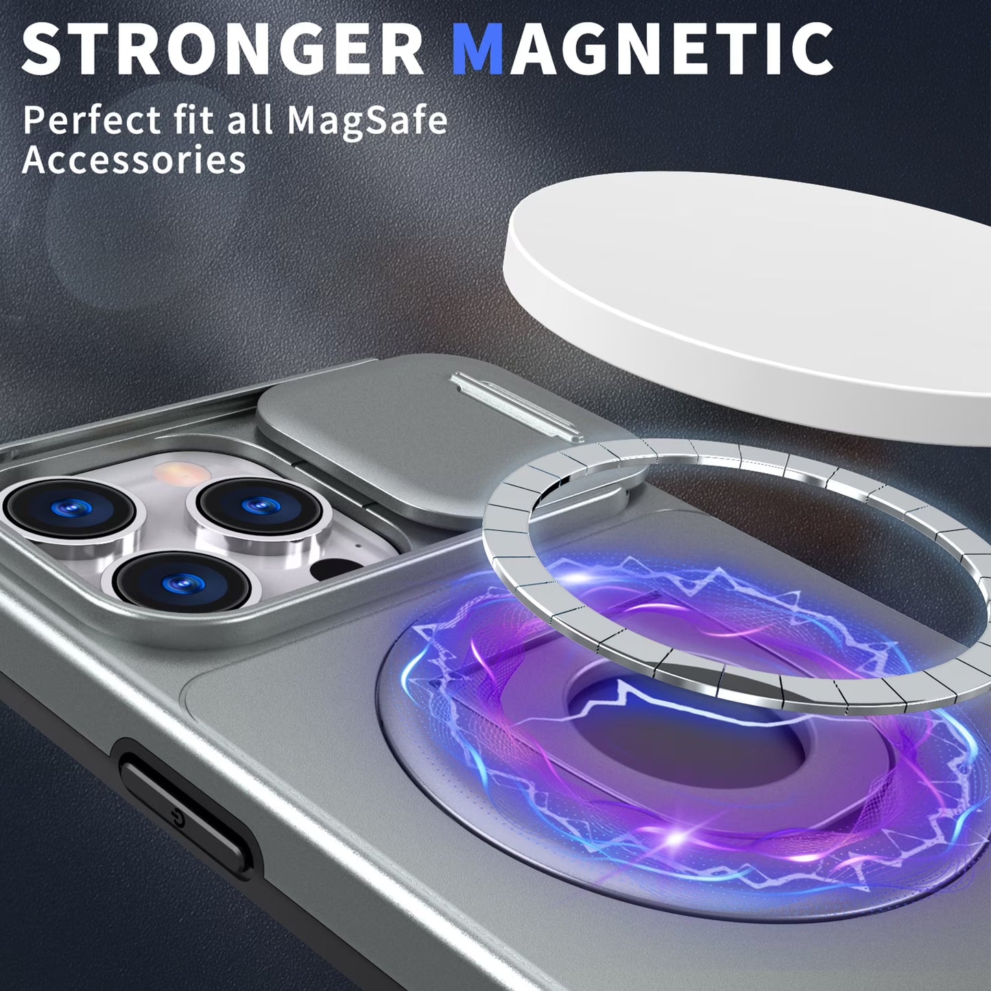 Xquisite - iPhone 15 Pro Max ProMag Case - Titanium