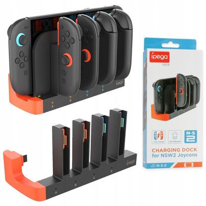Charging Dock - 4 Slot - Nintendo Switch 2