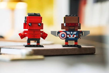 LEGO Brickheadz - Captain America & Red Hulk (40668)