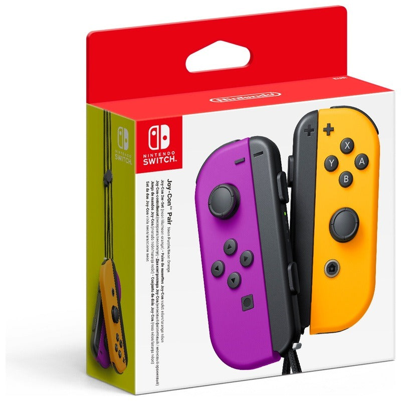 Nintendo Switch - Joy-Con Controller Pair - Purple & Orange