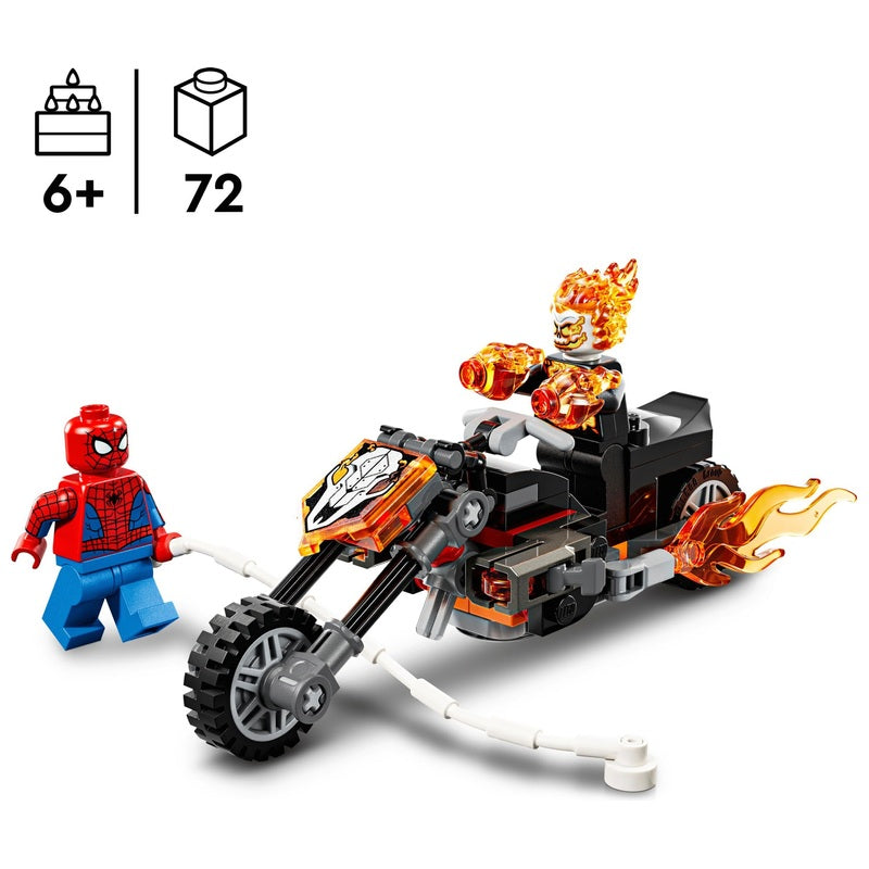 LEGO Marvel - Spider-Man vs Ghost Rider Motorcycle (76335)