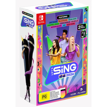 Let's Sing 2026 - 2 Mic Bundle