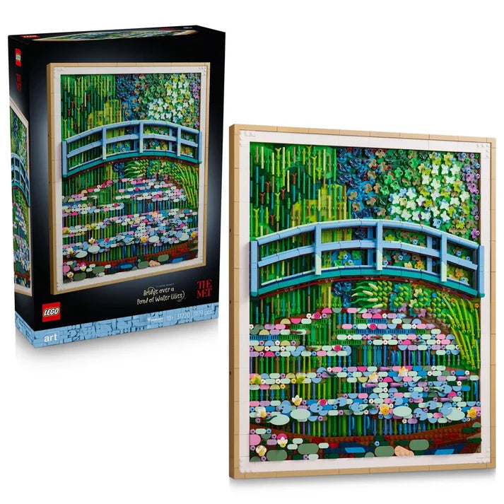 LEGO Art - Claude Monet – Bridge over a Pond of Water Lilies (31220)