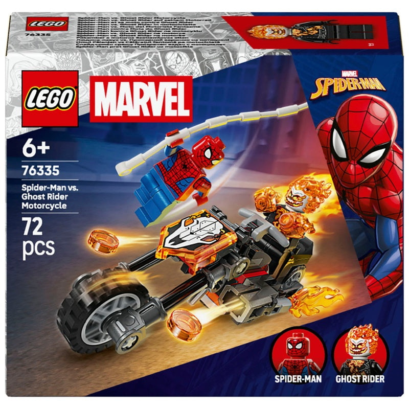 LEGO Marvel - Spider-Man vs Ghost Rider Motorcycle (76335)