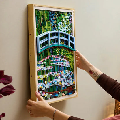 LEGO Art - Claude Monet – Bridge over a Pond of Water Lilies (31220)