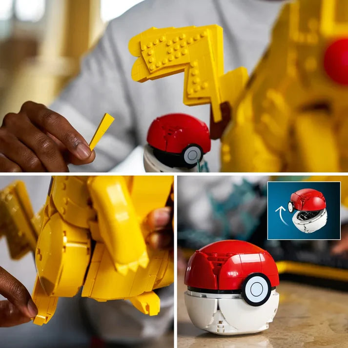 Lego Pokemon - Pikachu And Poke Ball (72152)