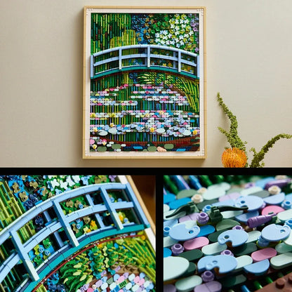 LEGO Art - Claude Monet – Bridge over a Pond of Water Lilies (31220)