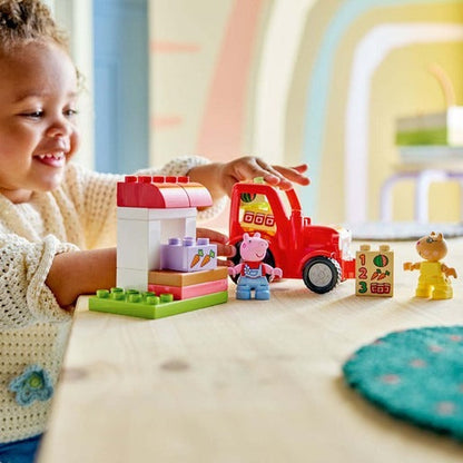 LEGO Duplo - Peppa Pig Tractor And Market Construction Set (10468)