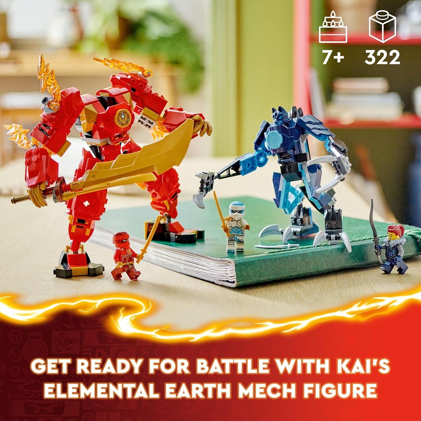 LEGO Ninjago - Kai's Elemental Fire Mech (71808)