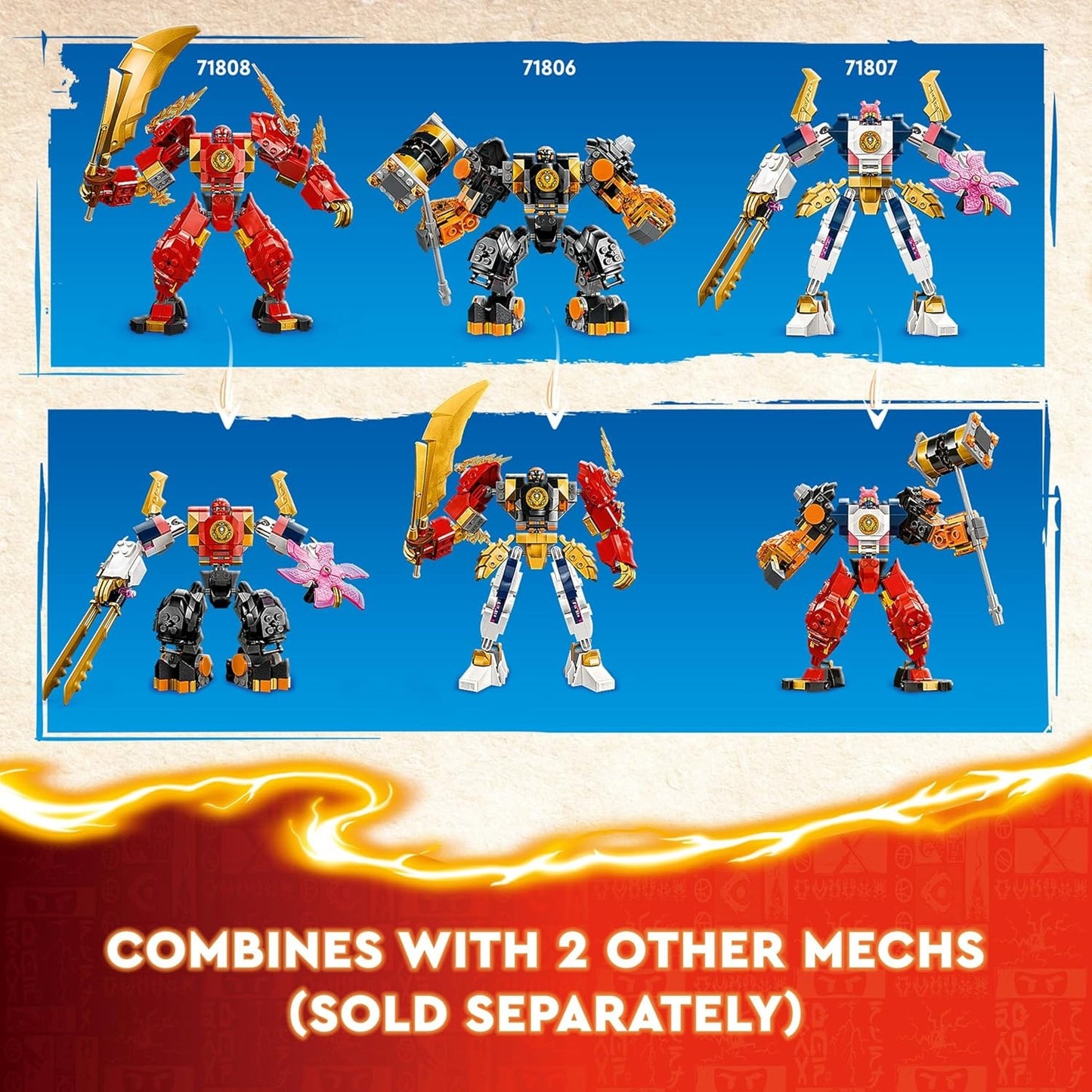 LEGO Ninjago - Kai's Elemental Fire Mech (71808)