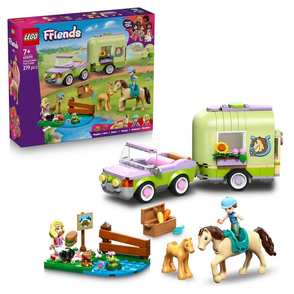 LEGO Friends - Horse & Baby Foal Trailer (42695)