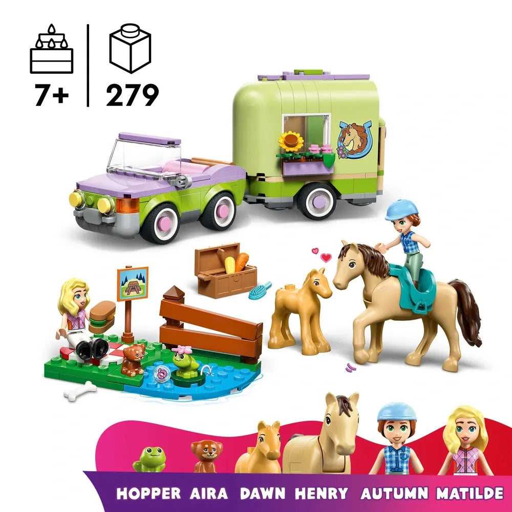 LEGO Friends - Horse & Baby Foal Trailer (42695)