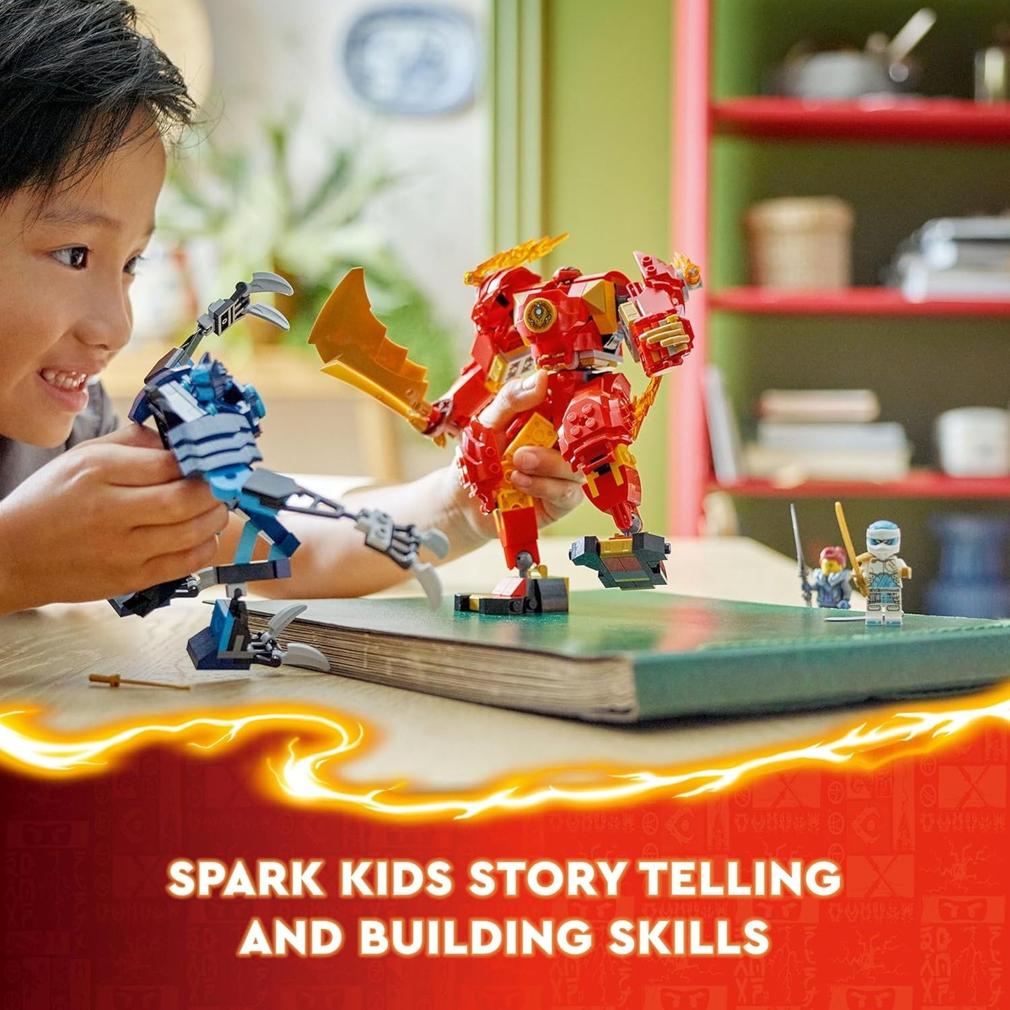 LEGO Ninjago - Kai's Elemental Fire Mech (71808)