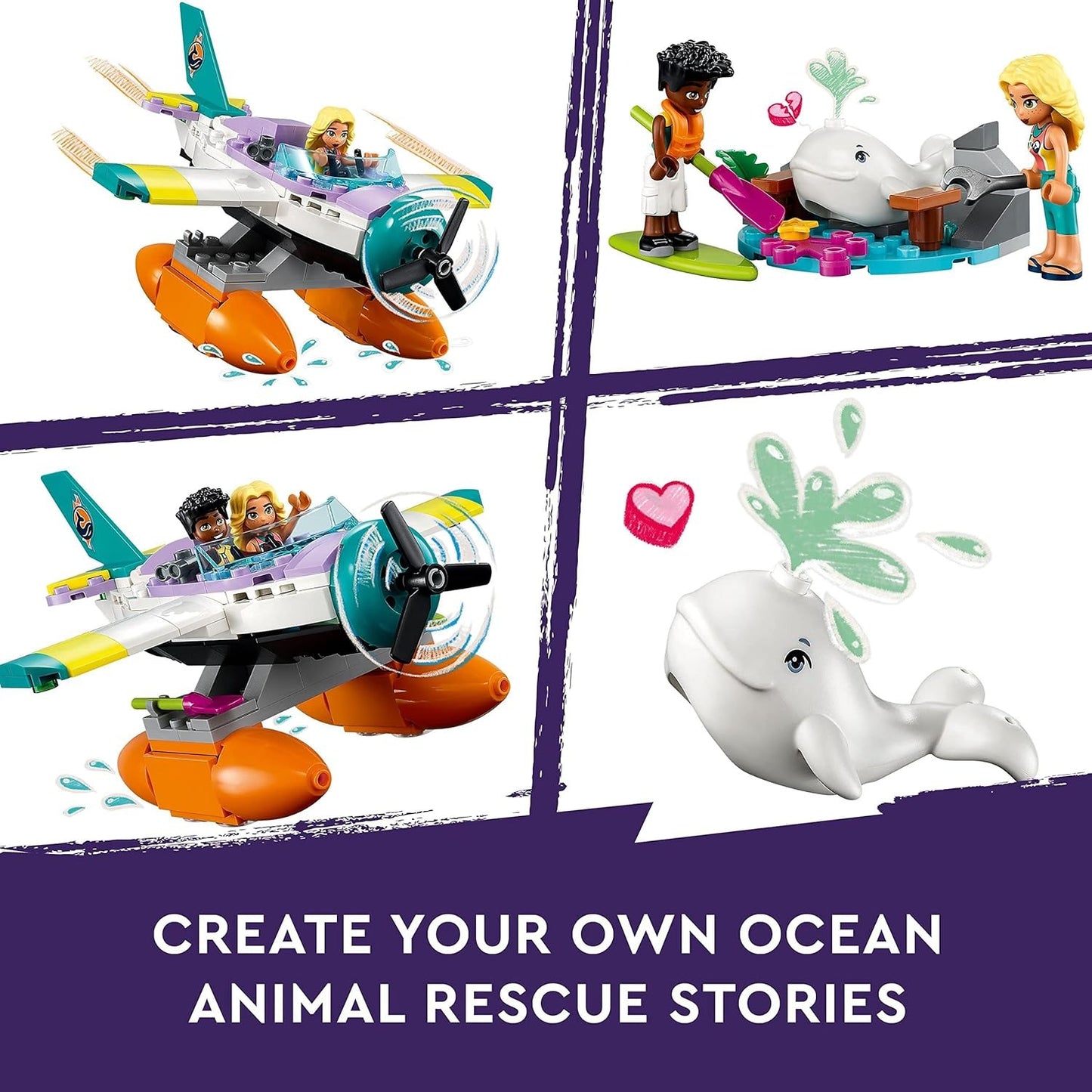 LEGO Friends - Sea Rescue Plane (41752)