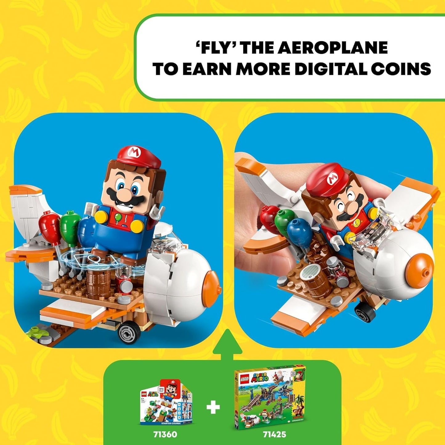 LEGO Super Mario - Diddy Kong's Mine Cart Ride Expansion Set (71425)