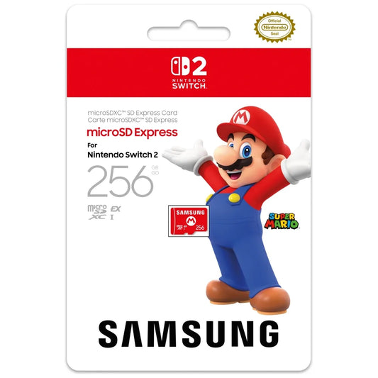 Samsung - 256GB MicroSD Express Card - Nintendo Switch 2