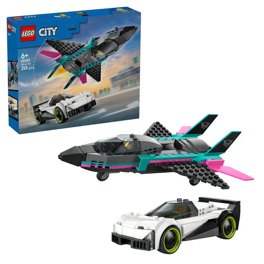 LEGO City - Jet VS Car (60489)
