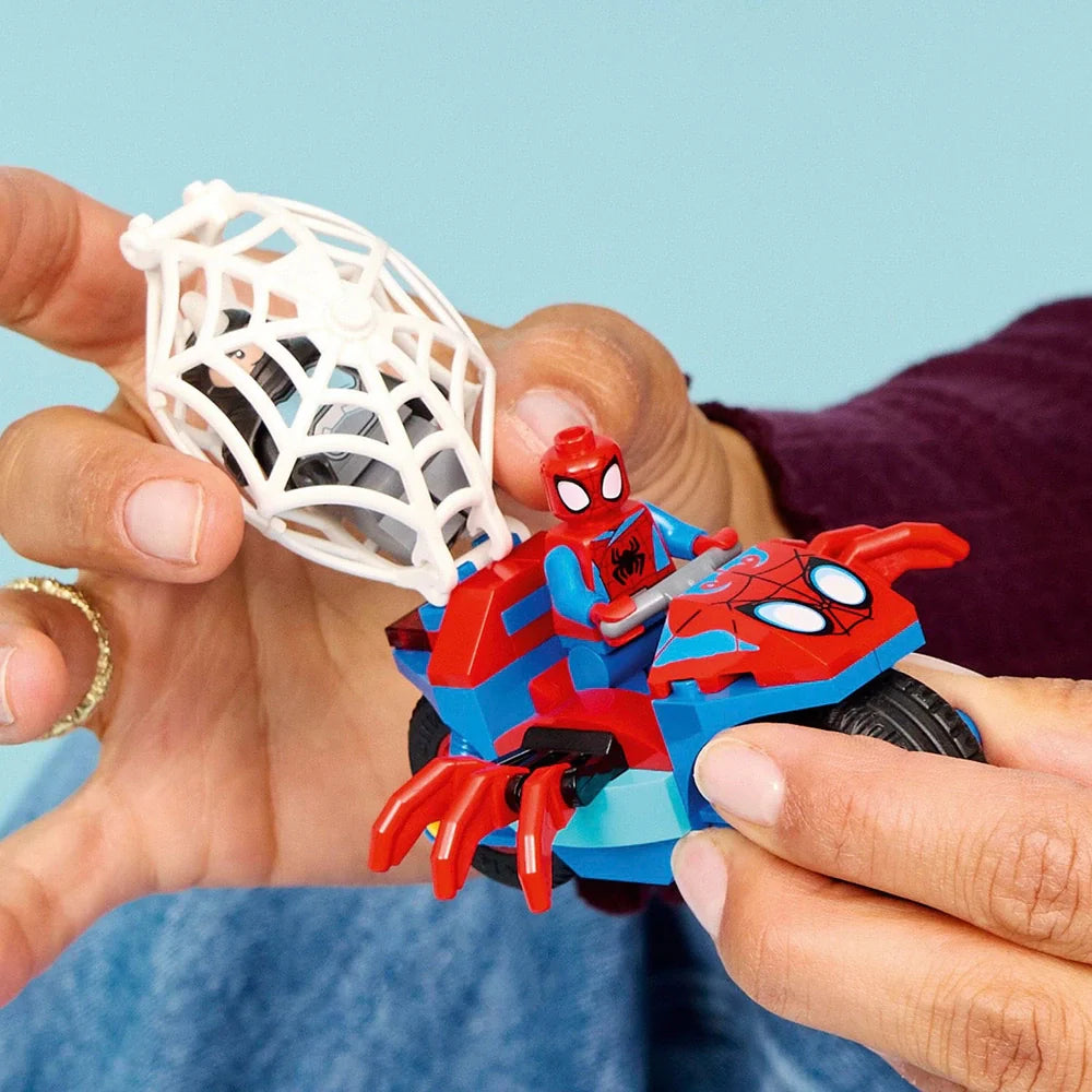 LEGO Marvel - Spidey on his Motorcycle vs Rhino (11206)
