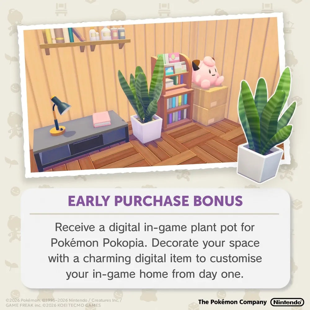 Pokemon Pokopia - Nintendo Switch 2