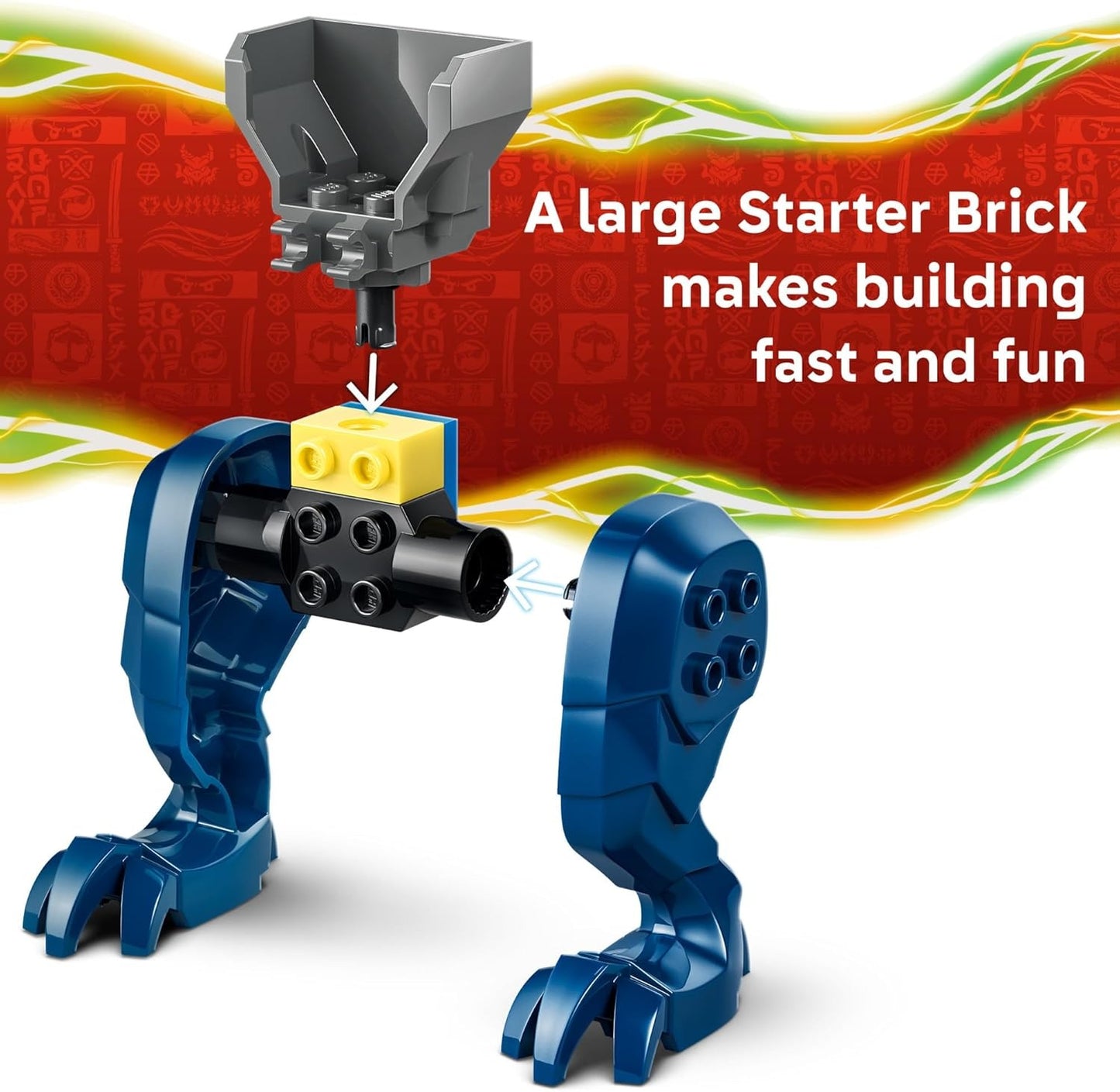 LEGO Ninjago - Jay's Dragon Mech Fight (71853)
