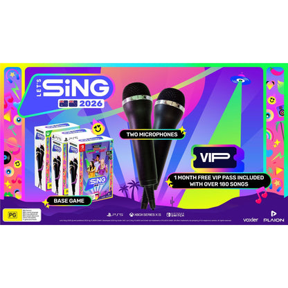Let's Sing 2026 - 2 Mic Bundle