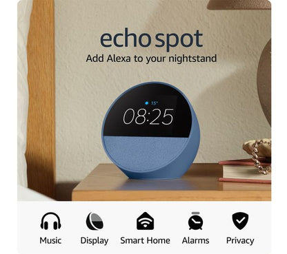 Amazon - Echo Spot 2024 Speaker