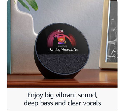 Amazon - Echo Spot 2024 Speaker
