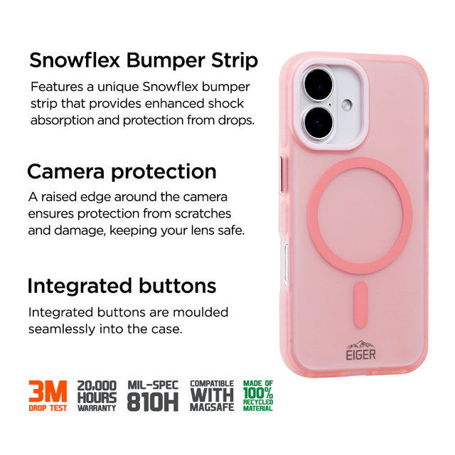 Eiger - iPhone 17 - Magsafe Blizard - Pink