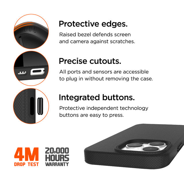 Eiger - iPhone 15 Pro North Case - Black