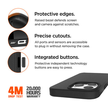 Eiger - iPhone 15 Pro North Case - Black
