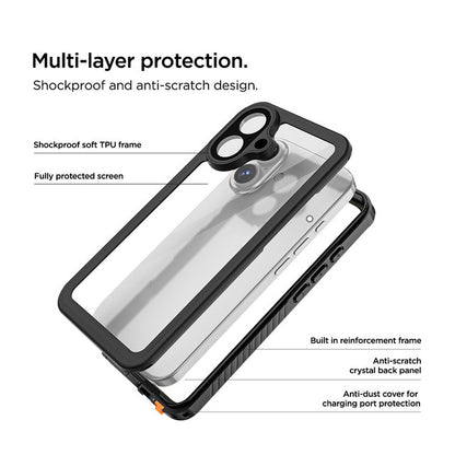 Eiger - iPhone 16 Plus Avalanche Case - Black