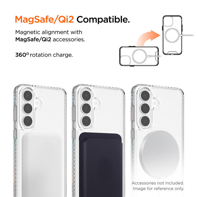 Eiger - Samsung Galaxy S26+ Ice Grip Magsafe Case - Clear
